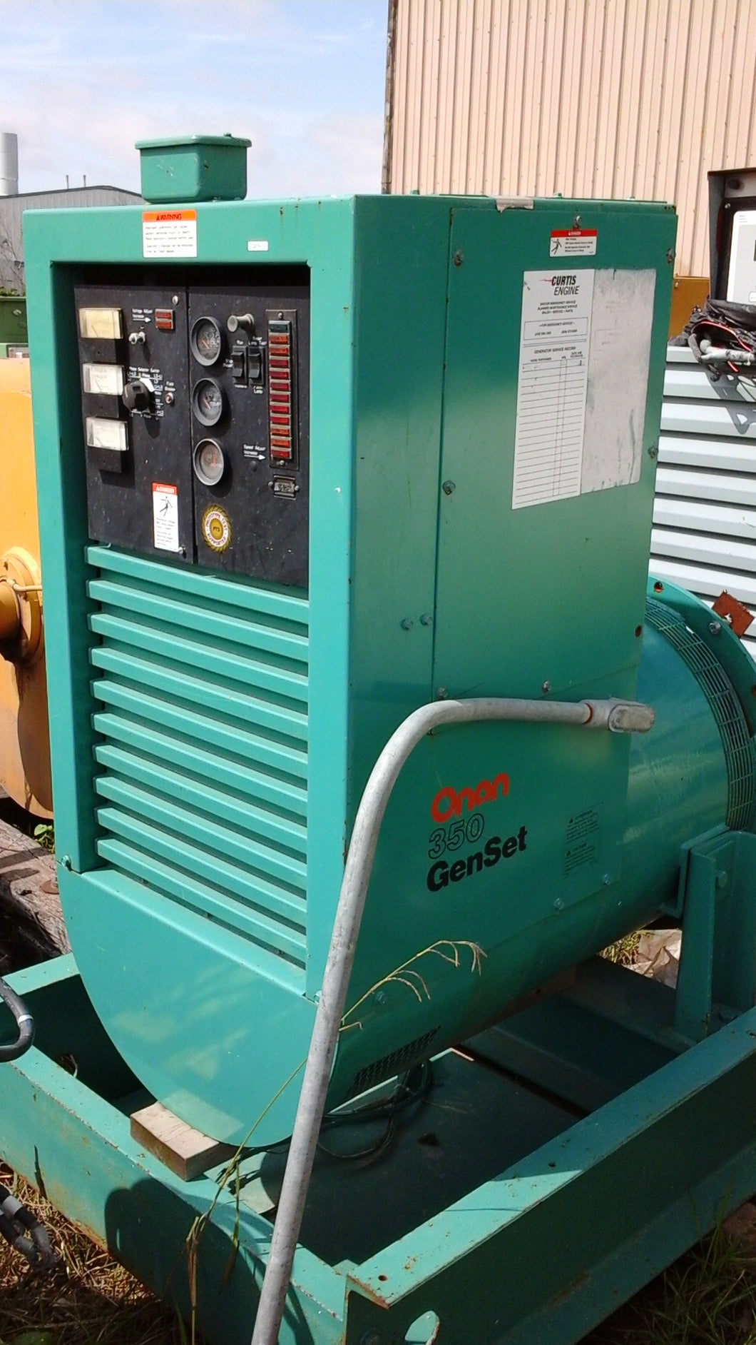 350 KW 480V 1800RPM ONAN