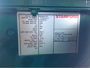 2680 KW 480V 1800RPM Stamford